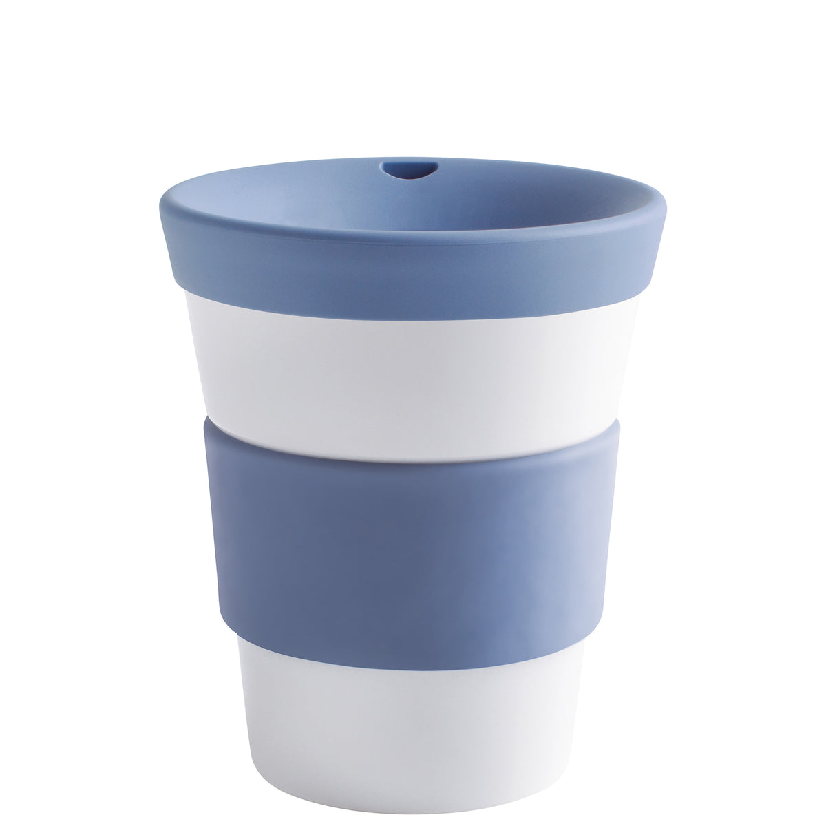 KAHLA cupit Becher 0,35 l + Trinkdeckel stormy blue