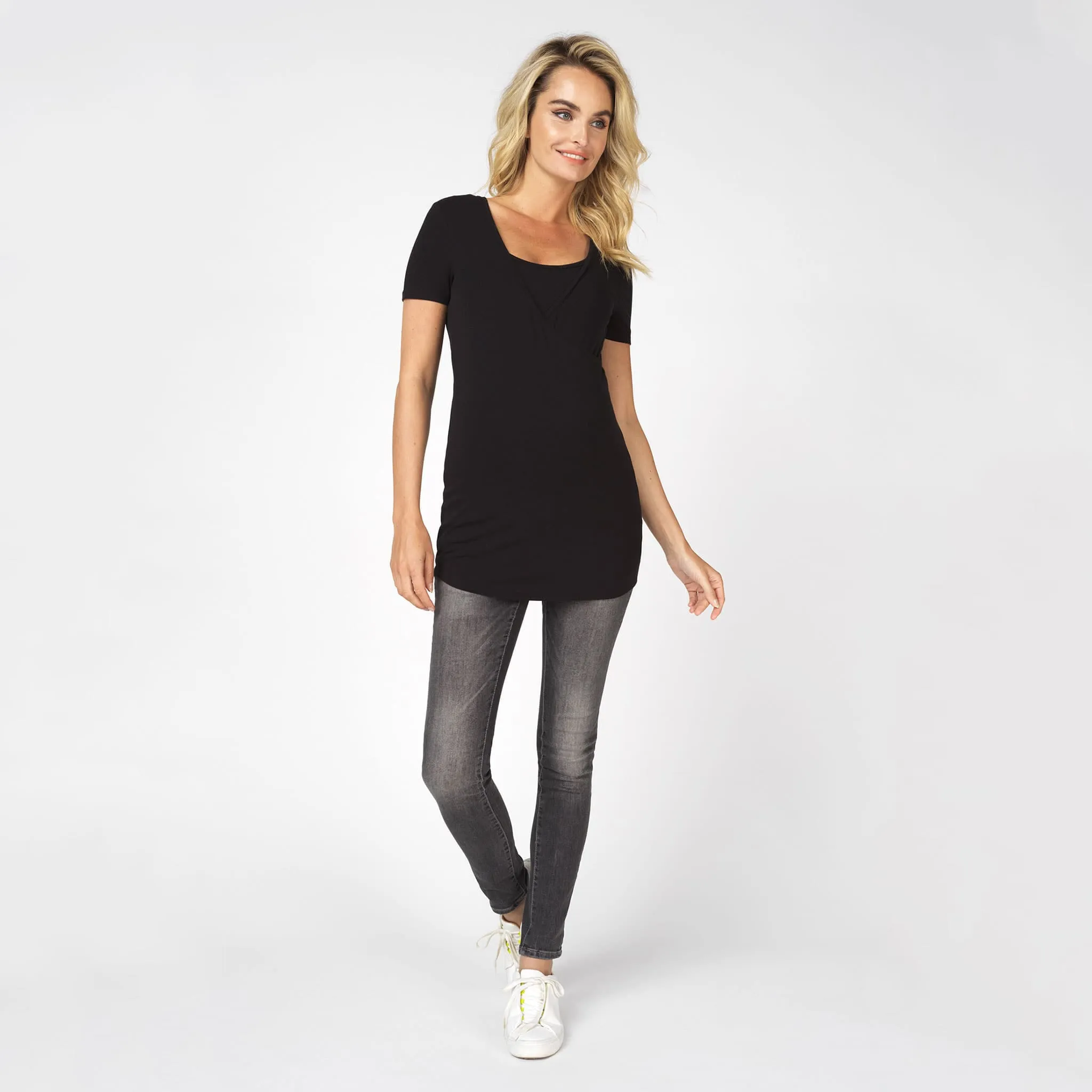 Noppies T-Shirt Allaitement Rome à Manches Courtes