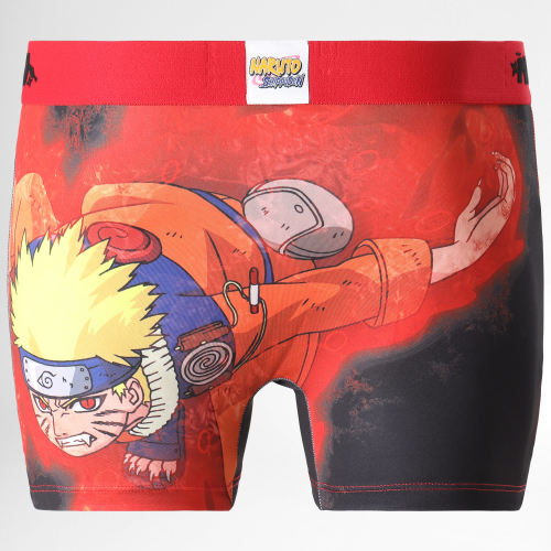 Boxer Naruto Orange Noir