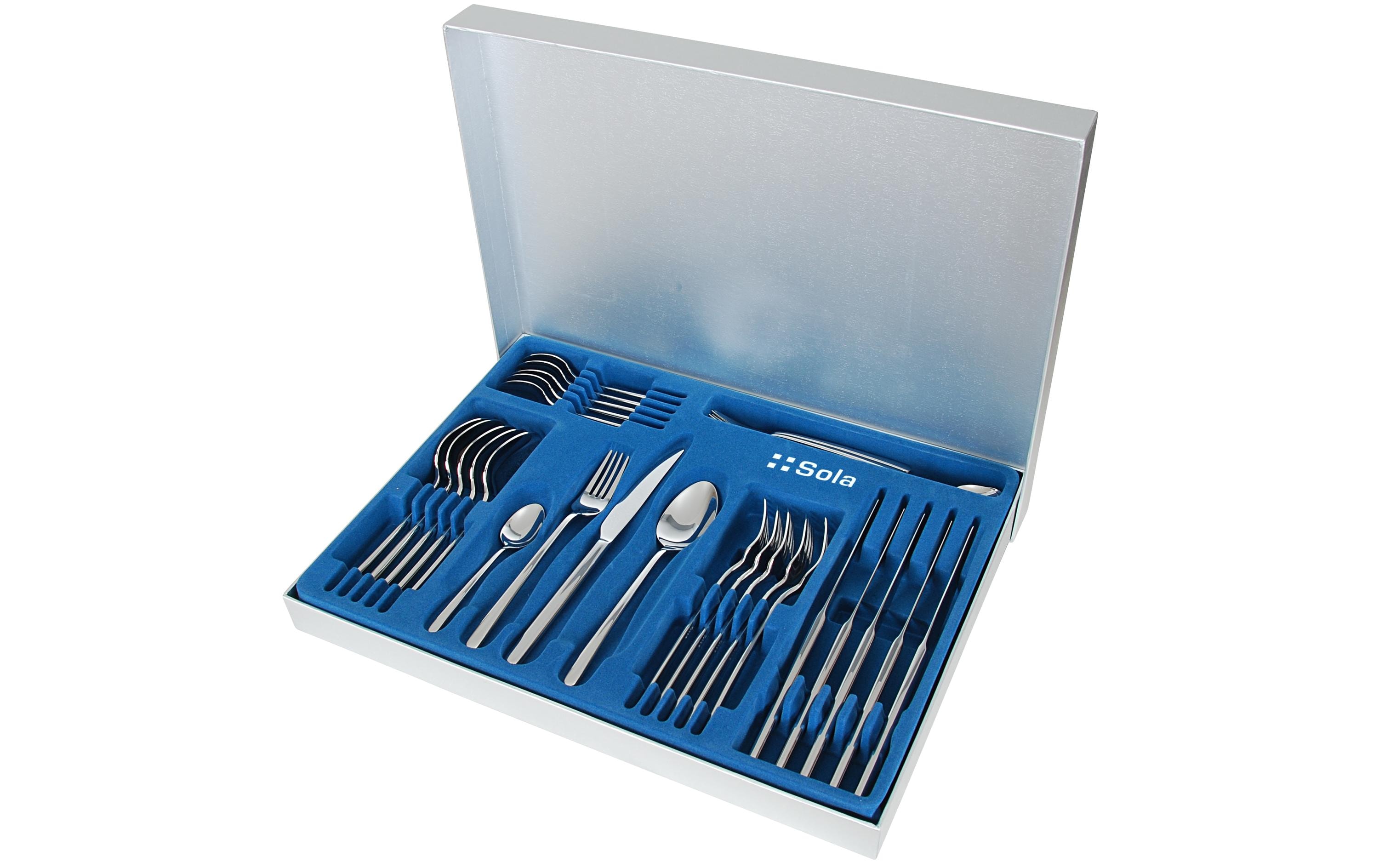 Besteck-Set Calgary 36-teilig, Silber<br>36-teiliges Besteckset