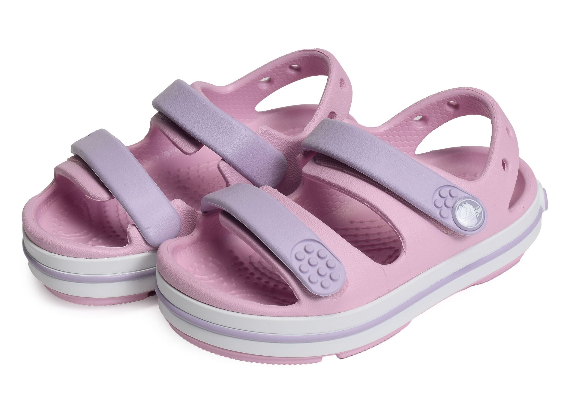 Crocband cruiser sandal girl rose lavande