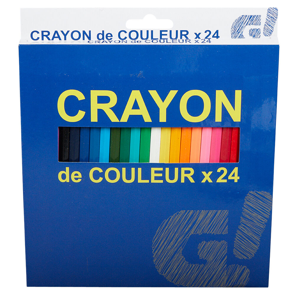 Crayon de couleur x24