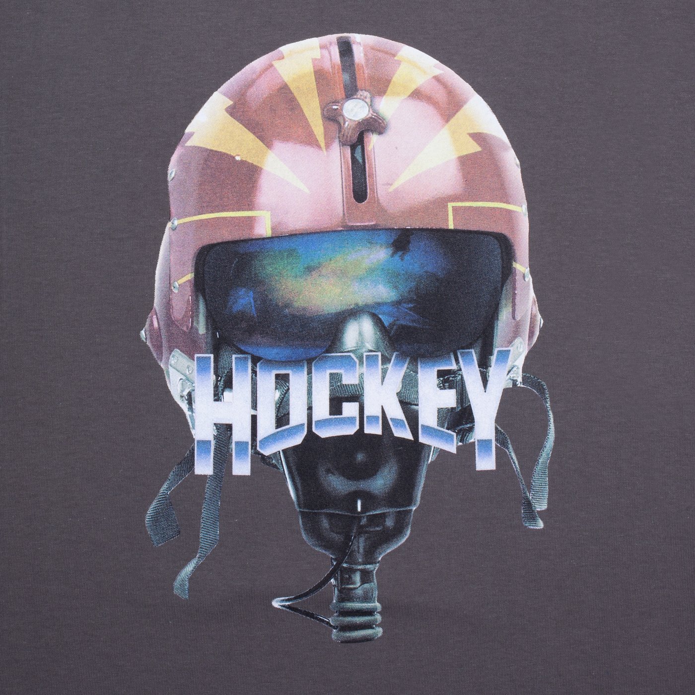 Hockey Eject LS Tee Charcoal
