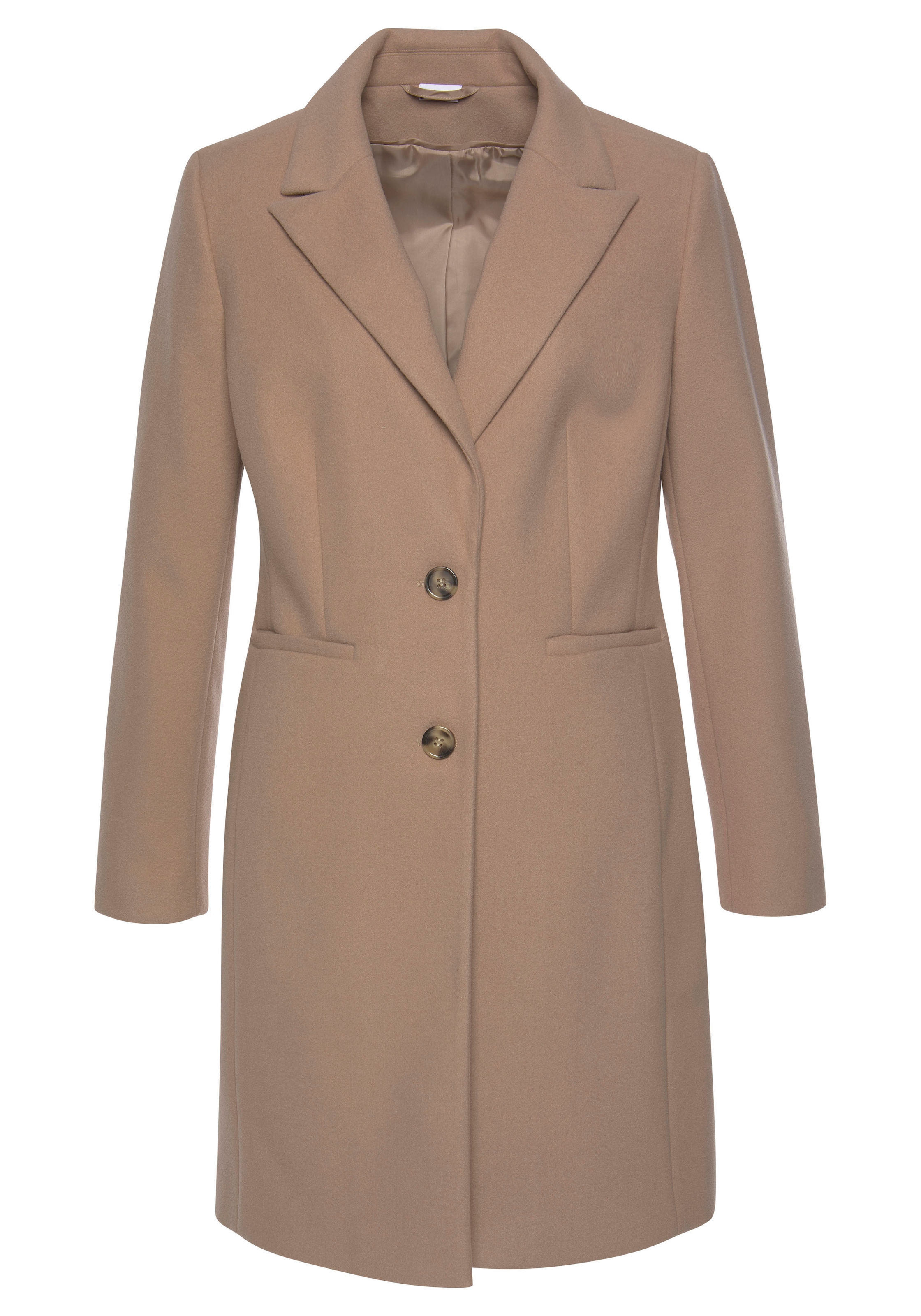 LASCANA Kurzmantel , im klassischen Design, Damenmantel, Blazermantel, casual-chic