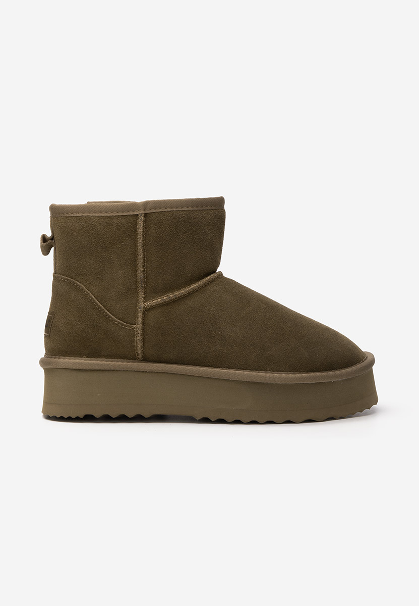 Bottes de neige femme vert Elvera
