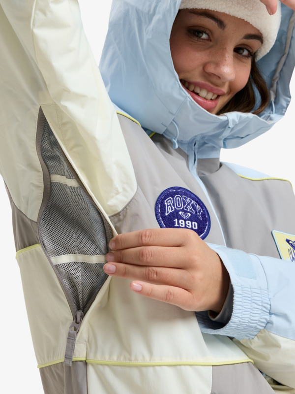 Anorak JK 10K Veste de snow technique Gris Femme