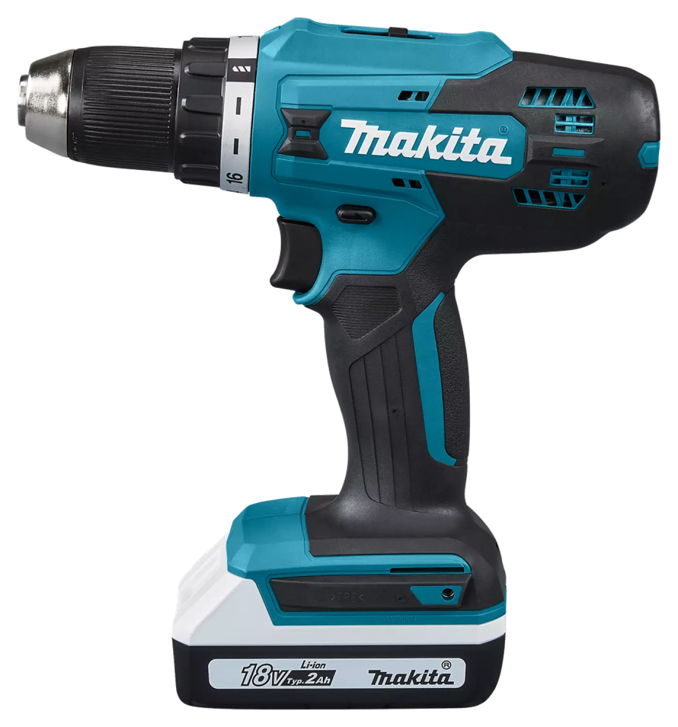 Makita DK18928AX1 18V Li-ion Accu Combiset (G-range) (2x2,0 Ah accu's) in tas