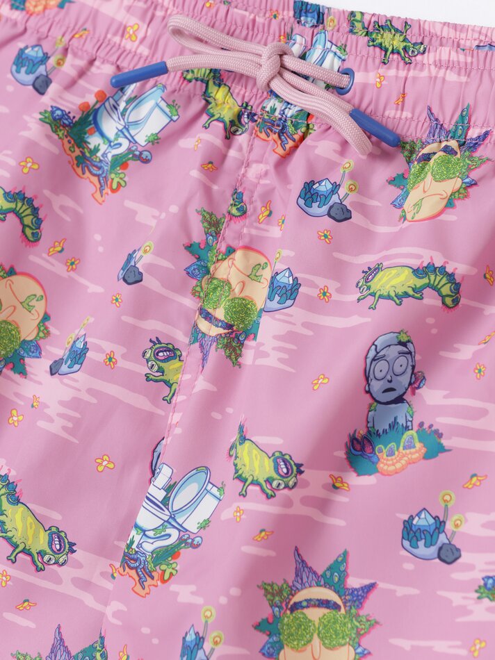 Maiô estampado Ric© &™Morty © &™ñ Cartoon Network - Vermelho