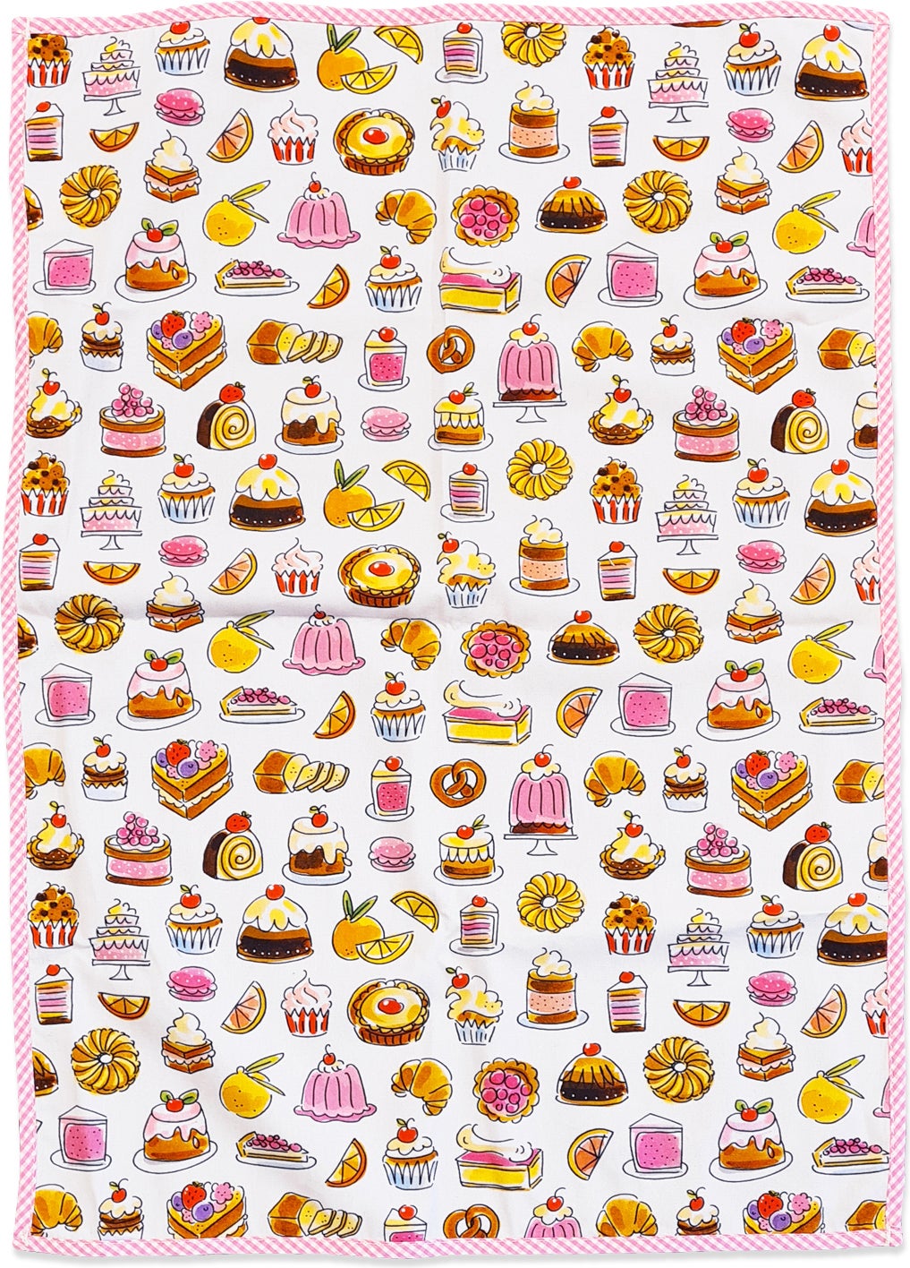 Blond Amsterdam theedoek Even Bijkletsen cake 70 x 50 cm