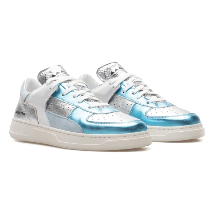 Run Of Baskets Errant Metal Low | Bleu