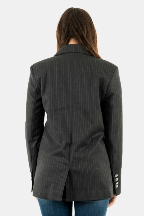 blousons et vestes morgan 222-views.f gris anthracite