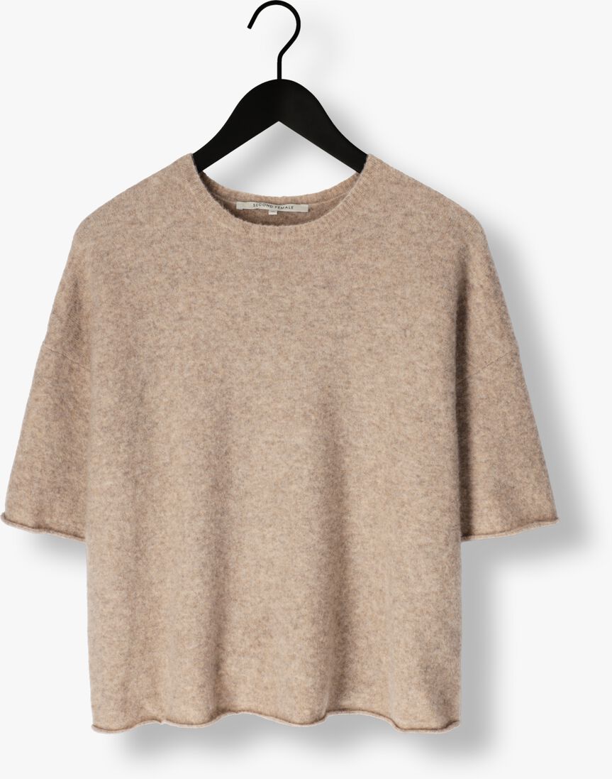 beige second female trui selana knit o-neck
