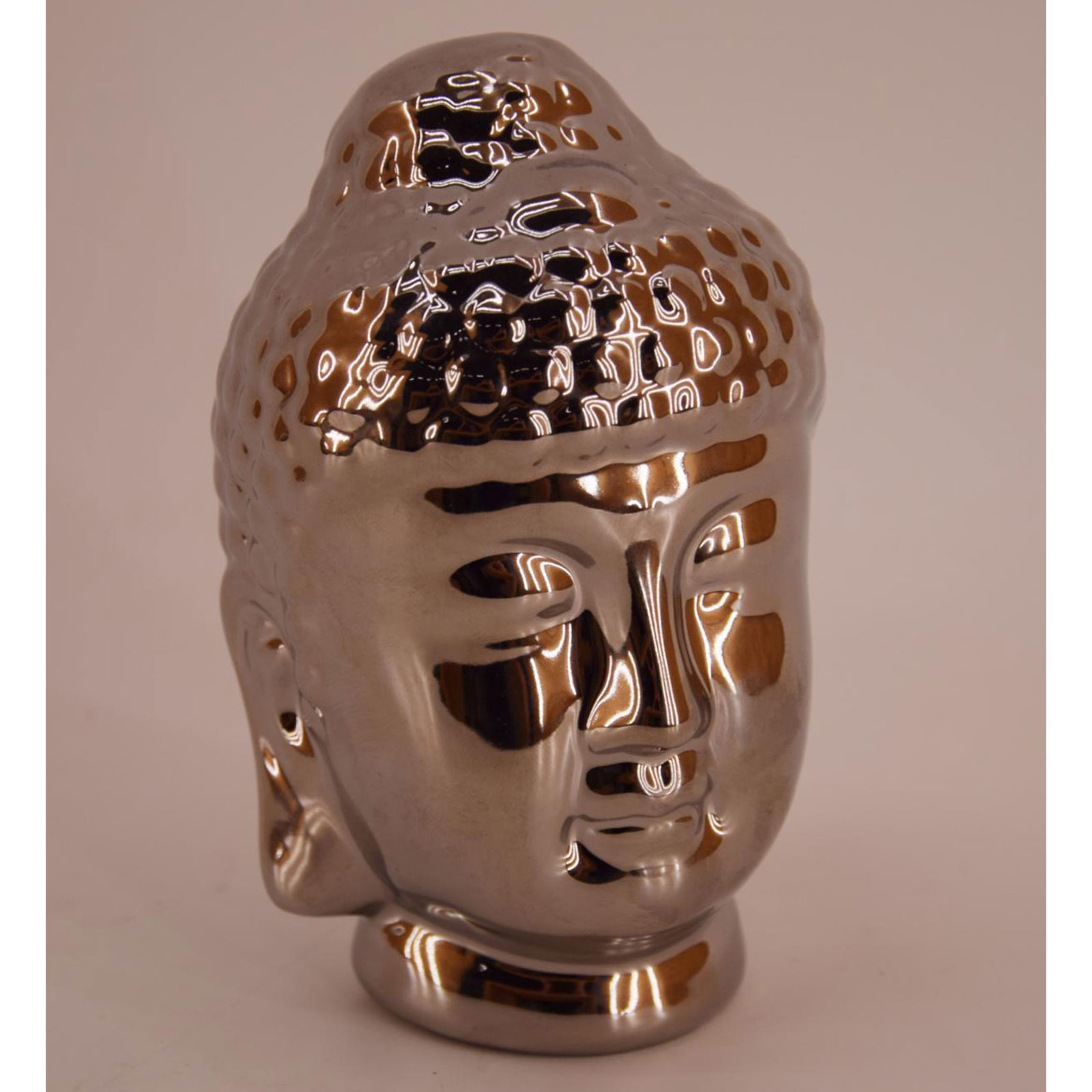 Dekoobjekt - silber - 14 cm hoch