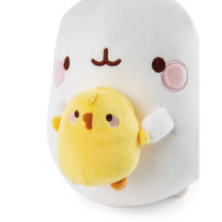 NICI Kuscheltier MOLANG mit Piu Piu in Geschenkverpackung, 24 cm