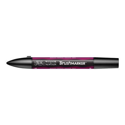 BrushMarker - Stylo pinceau et marqueur - bordeaux