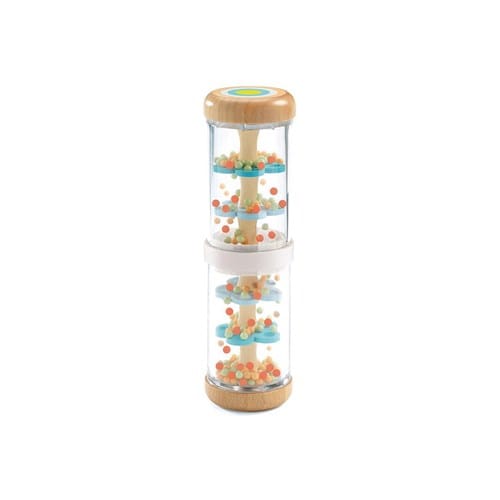 Hochet  3m babyraini baby blanc djeco