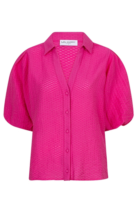 Lofty Manner roze dames blouse