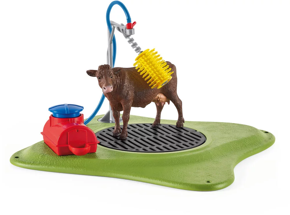 STATION DE LAVAGE POUR VACHE