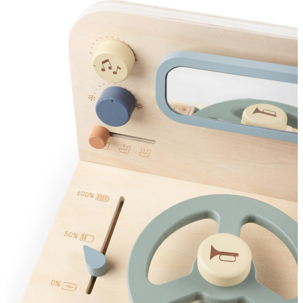 Køb Sebra Wooden Aktivitetspanel Bil