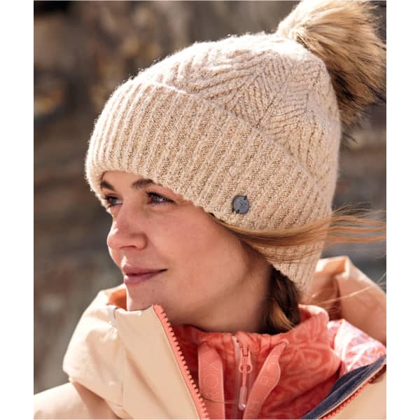 Bonnet ski ROXY PEAKCHIC PEBBLE