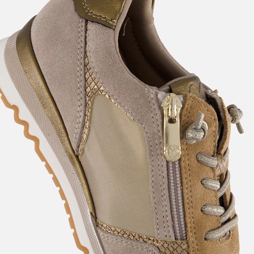 Marco Tozzi Sneakers taupe Synthetisch