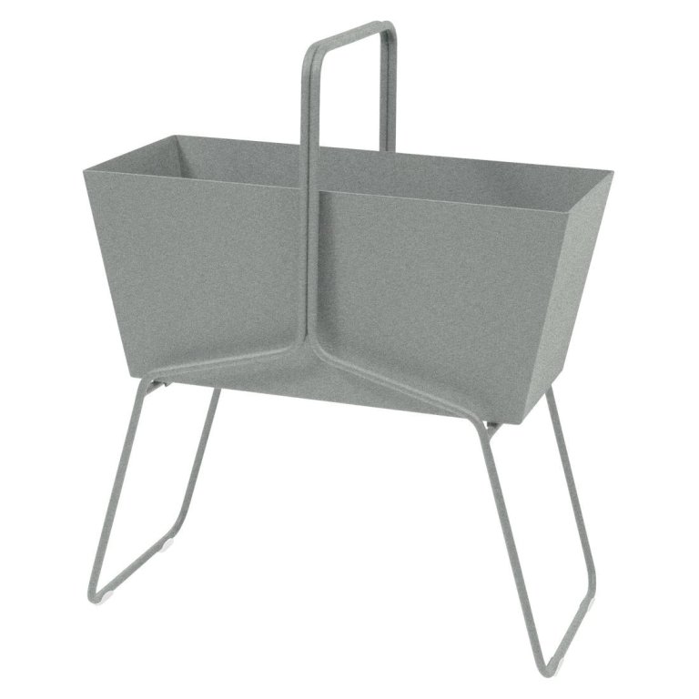 Fermob Basket plantenbak high Lapilli Grey