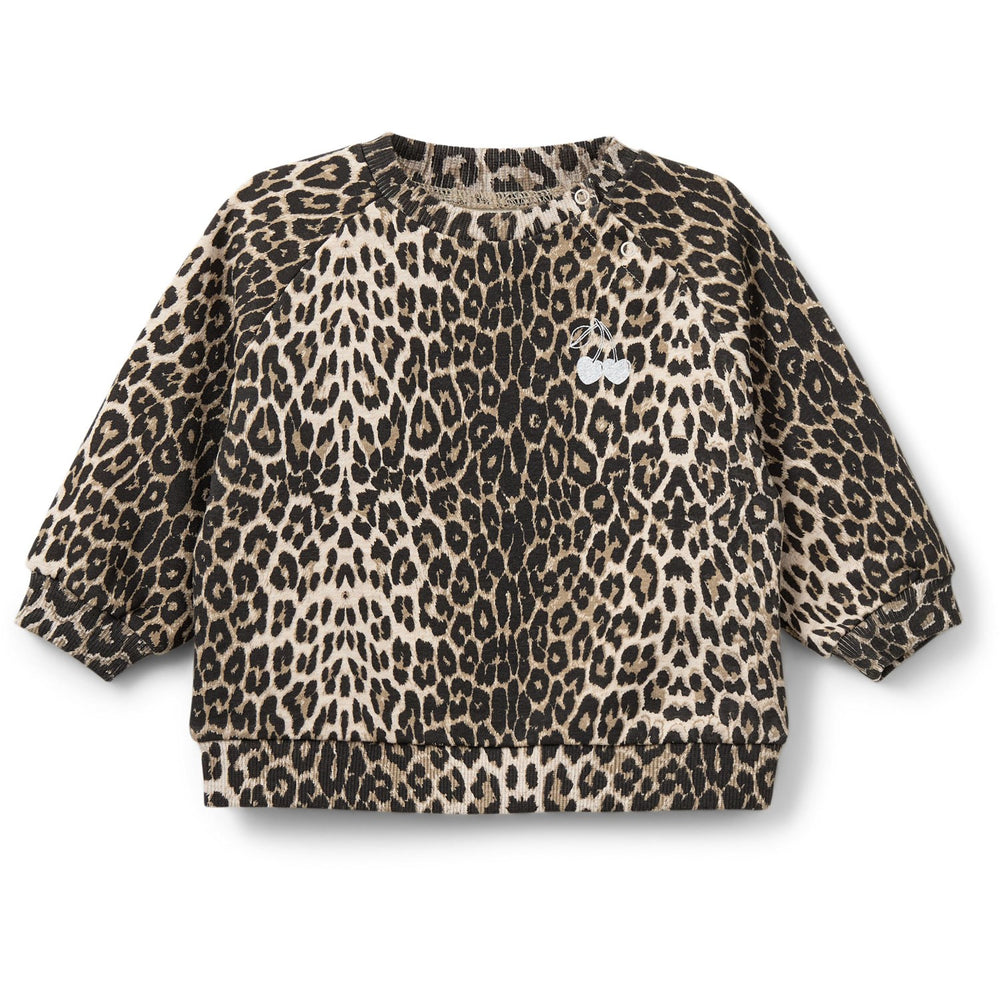 Køb Sofie Schnoor Light Brown Leopard Sweatshirt