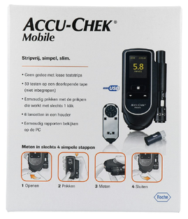 Roche Accu-Chek Mobile Bloedglucosemeter 1ST