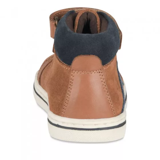 Bottines COGNAC MEGIS KIDS
