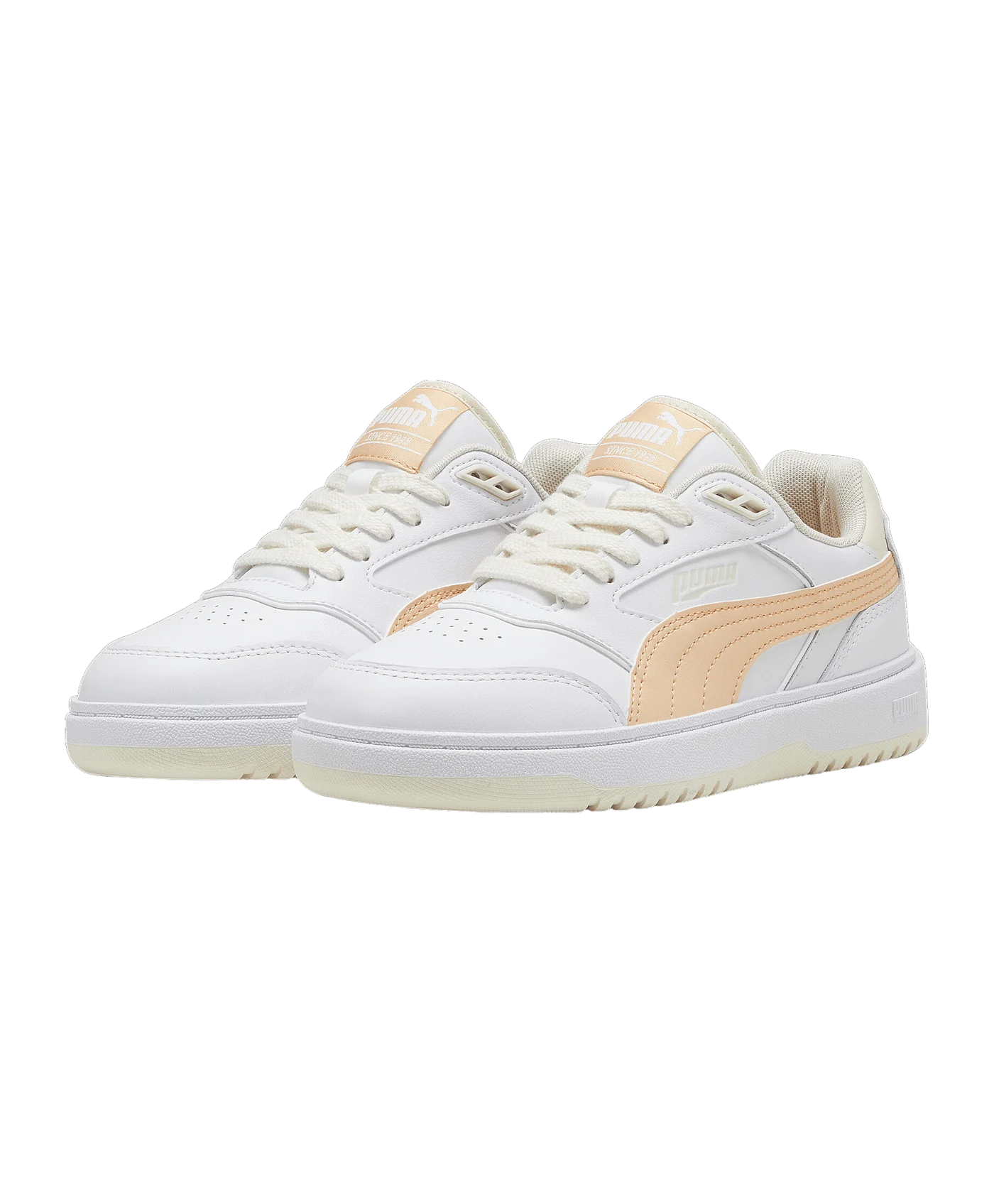 PUMA Doublecourt Weiss Orange F14