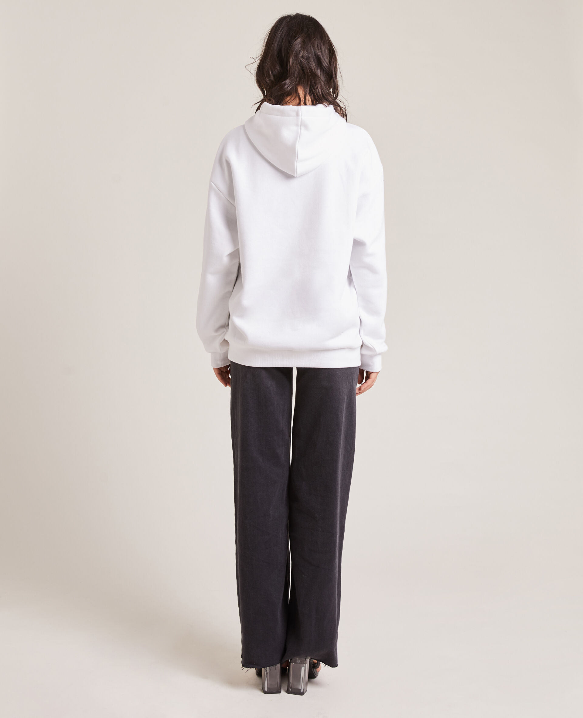 Sweat capuche - Blanc