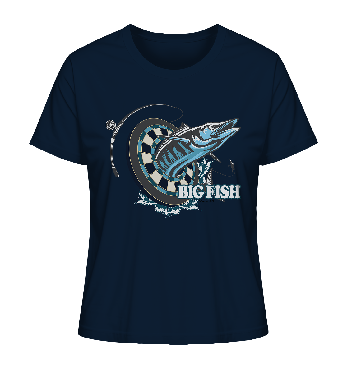 DartSturm - Big Fish - Ladies Organic Shirt