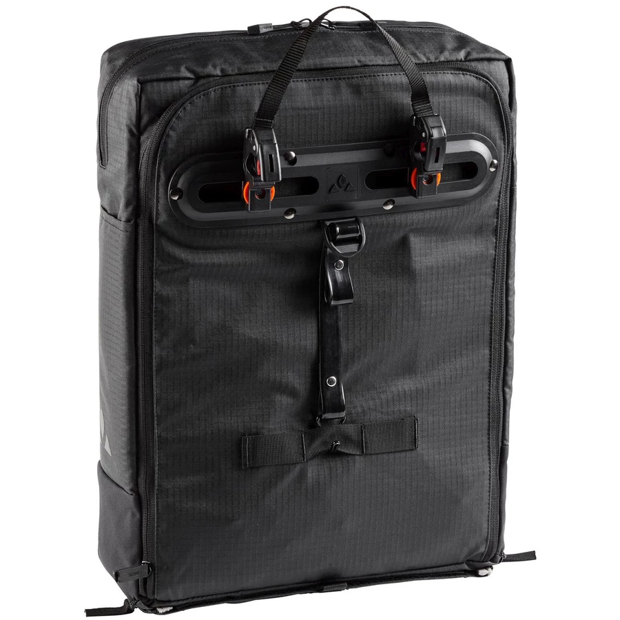 Vaude Cyclist Pack Waxed 23 - Hinterradtasche Rucksack 23L 44 cm black
