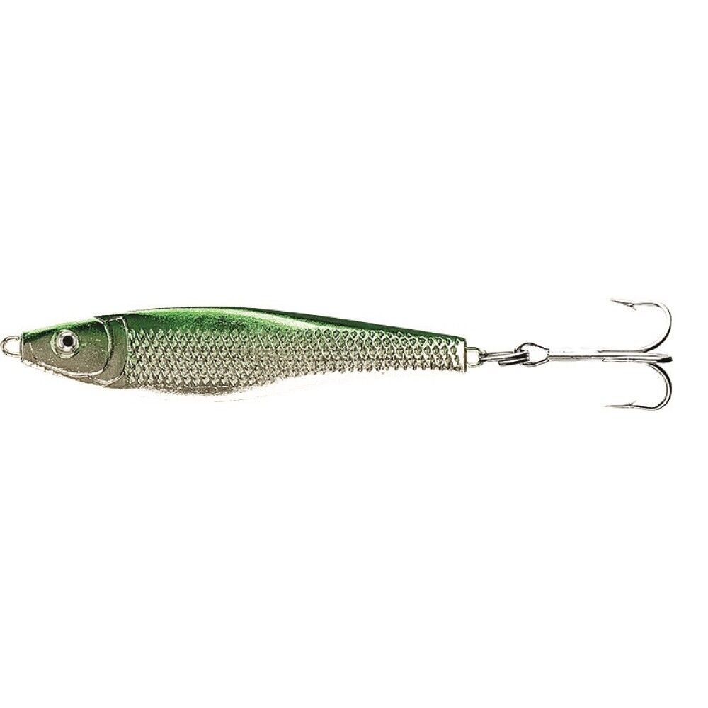 FISKESLUK FLADEN FISHING NORGEPILKEN 100G SØLV/GRØNN
