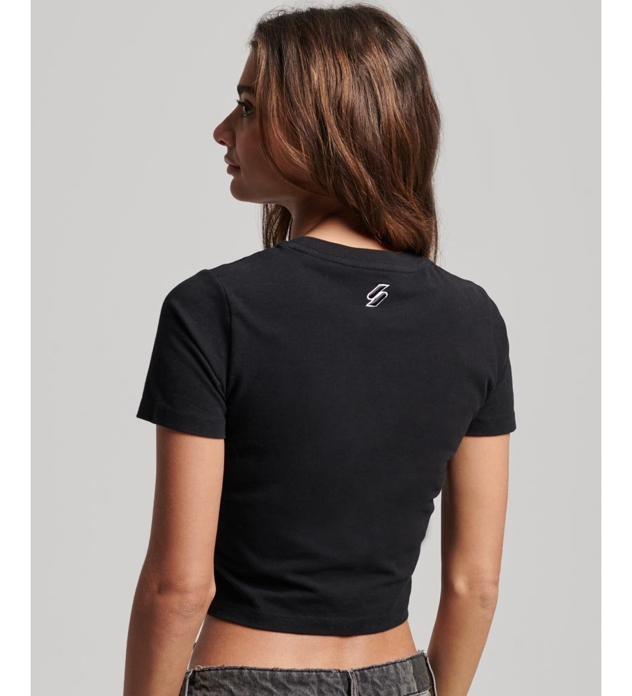 Camiseta Superdry Sport Luxe Graphic preta