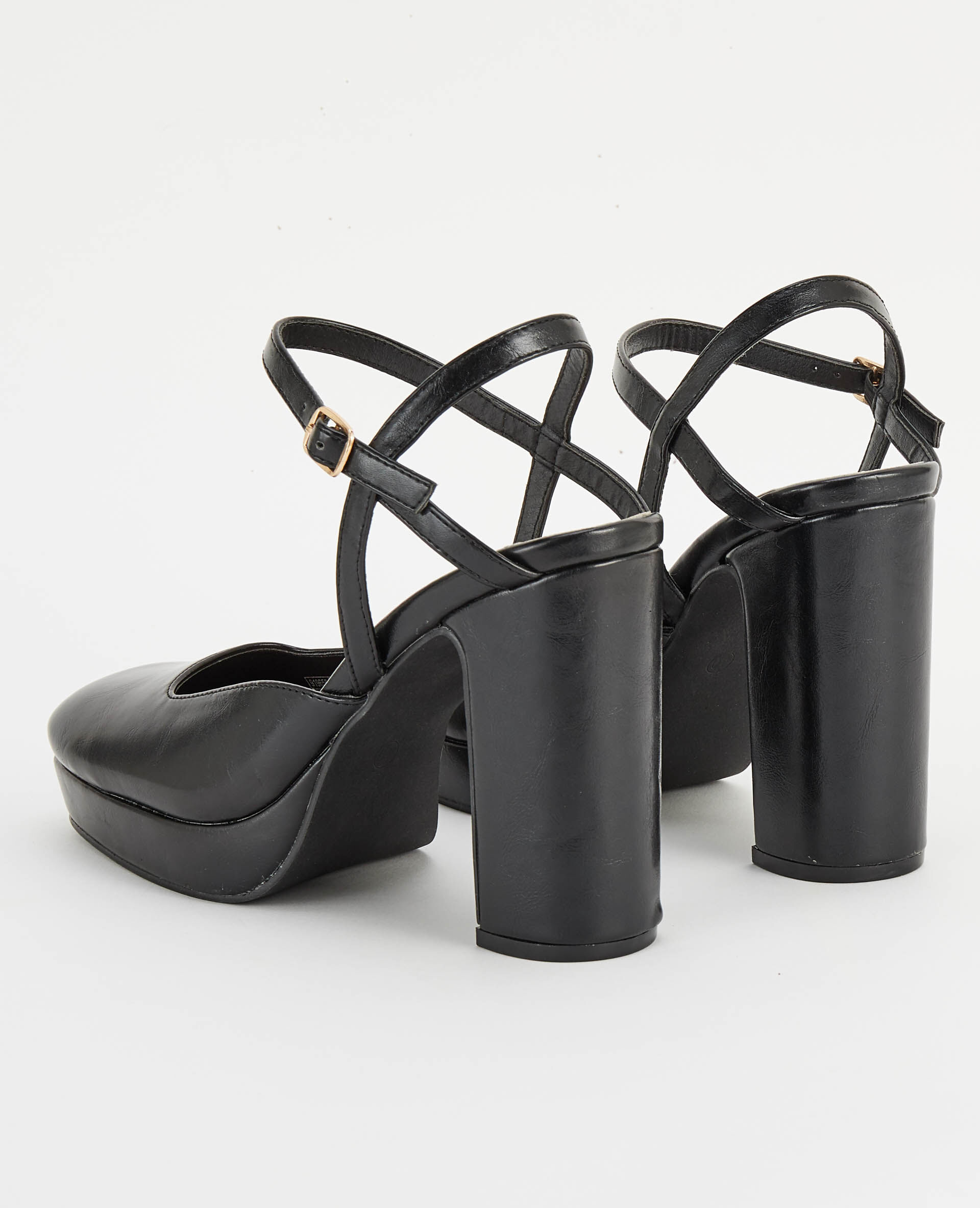 Sandales babies plateforme - Noir