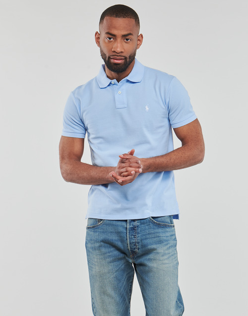 Polo Ralph Lauren - POLO AJUSTE SLIM FIT EN COTON BASIC MESH Azul / Celeste