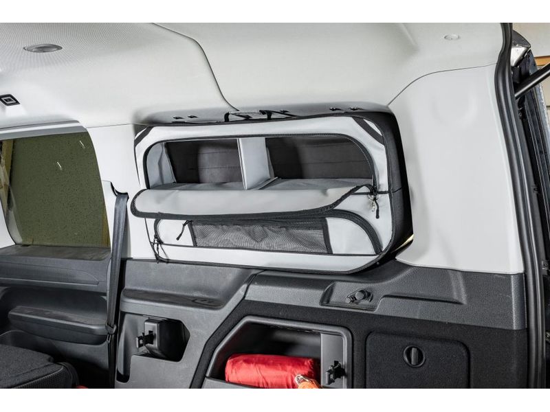 Van Equip Organizer im Set mit Paneel, Beifahrerseite, kurz Fensterpacktasche für VW Caddy 5
