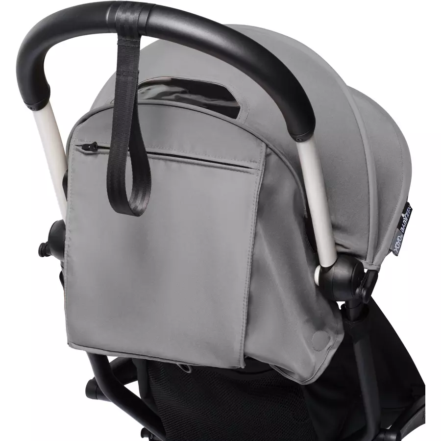 BABYZEN Kinderwagen YOYO2 6+ White mit Textilset Grey
