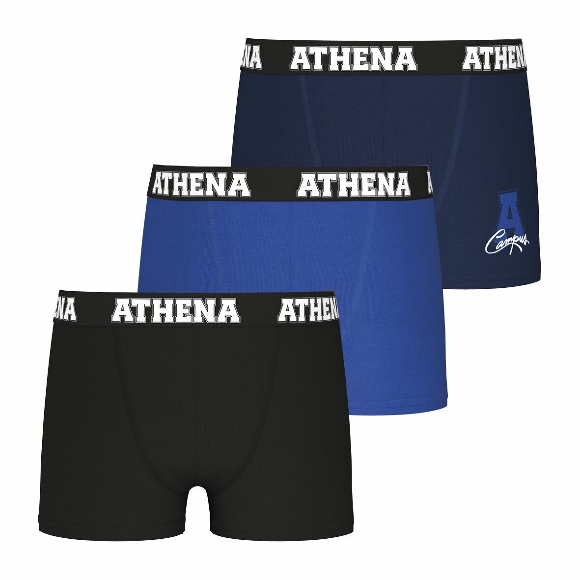 ATHENA<br>Conjunto de 3 cuecas boxer