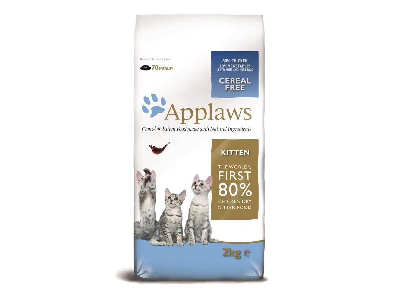 Applaws 5060122491419, Killing, Enhver race, Kylling, 2 kg