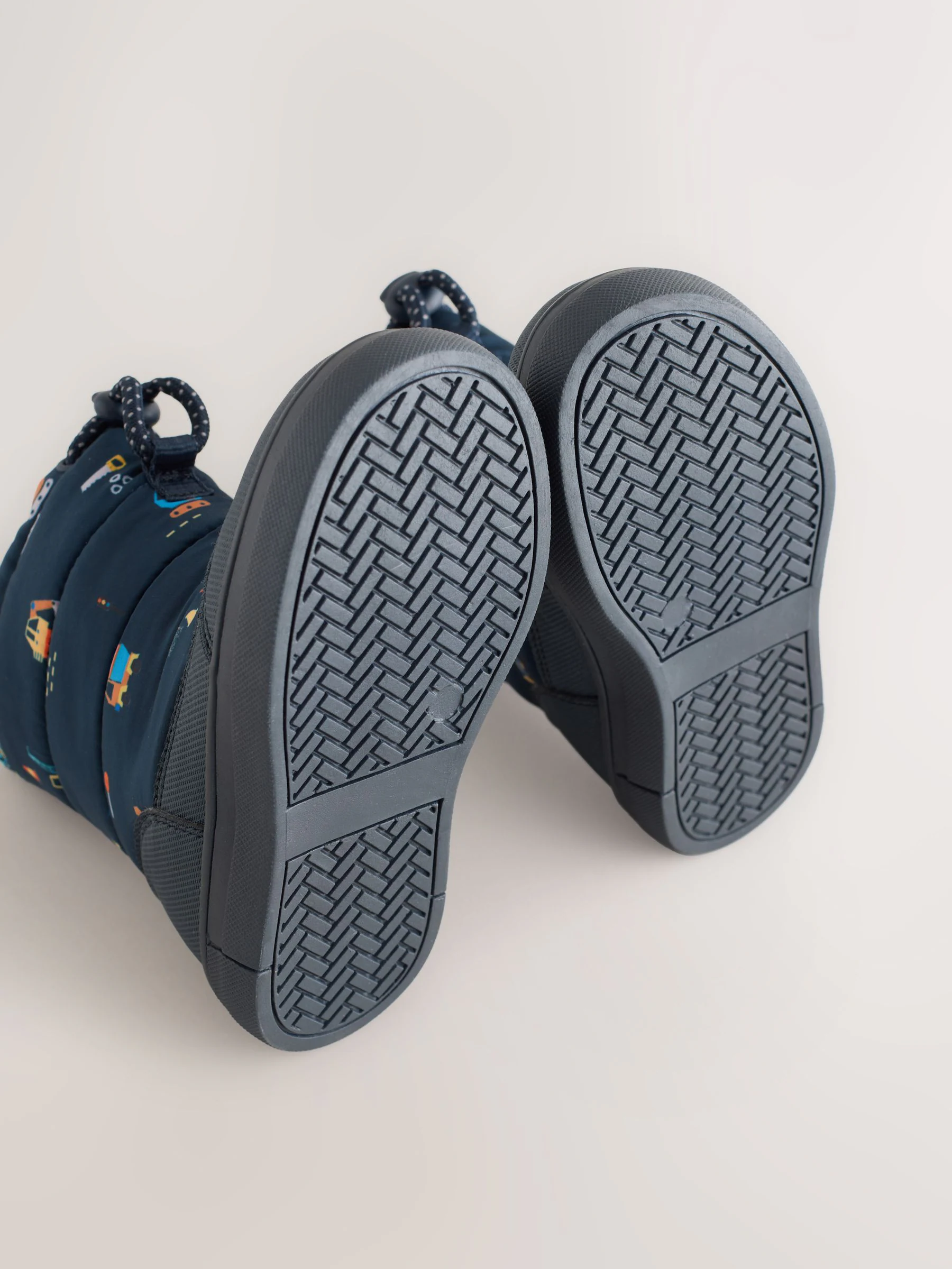 Marineblauw transport - Thermal Thinsulate™ gevoerde doorgestikte waterbestendige laarzen