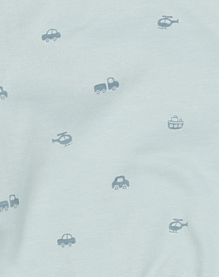 Langarmshirt HAPPY in hellblau