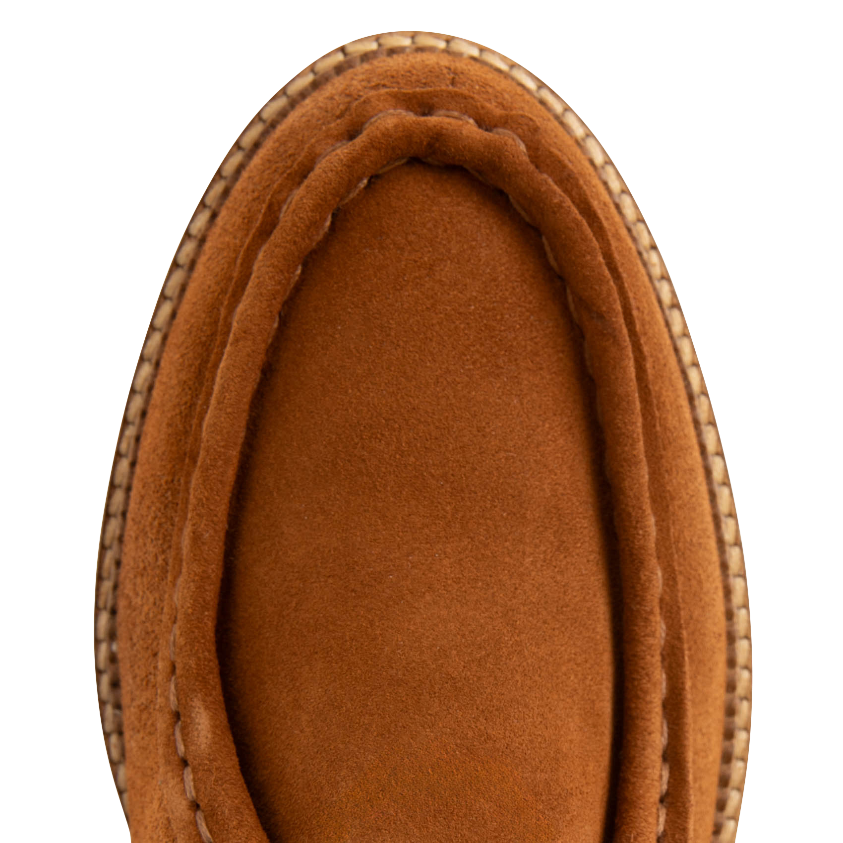 GEORGE - Derbies en cuir velours | Marron