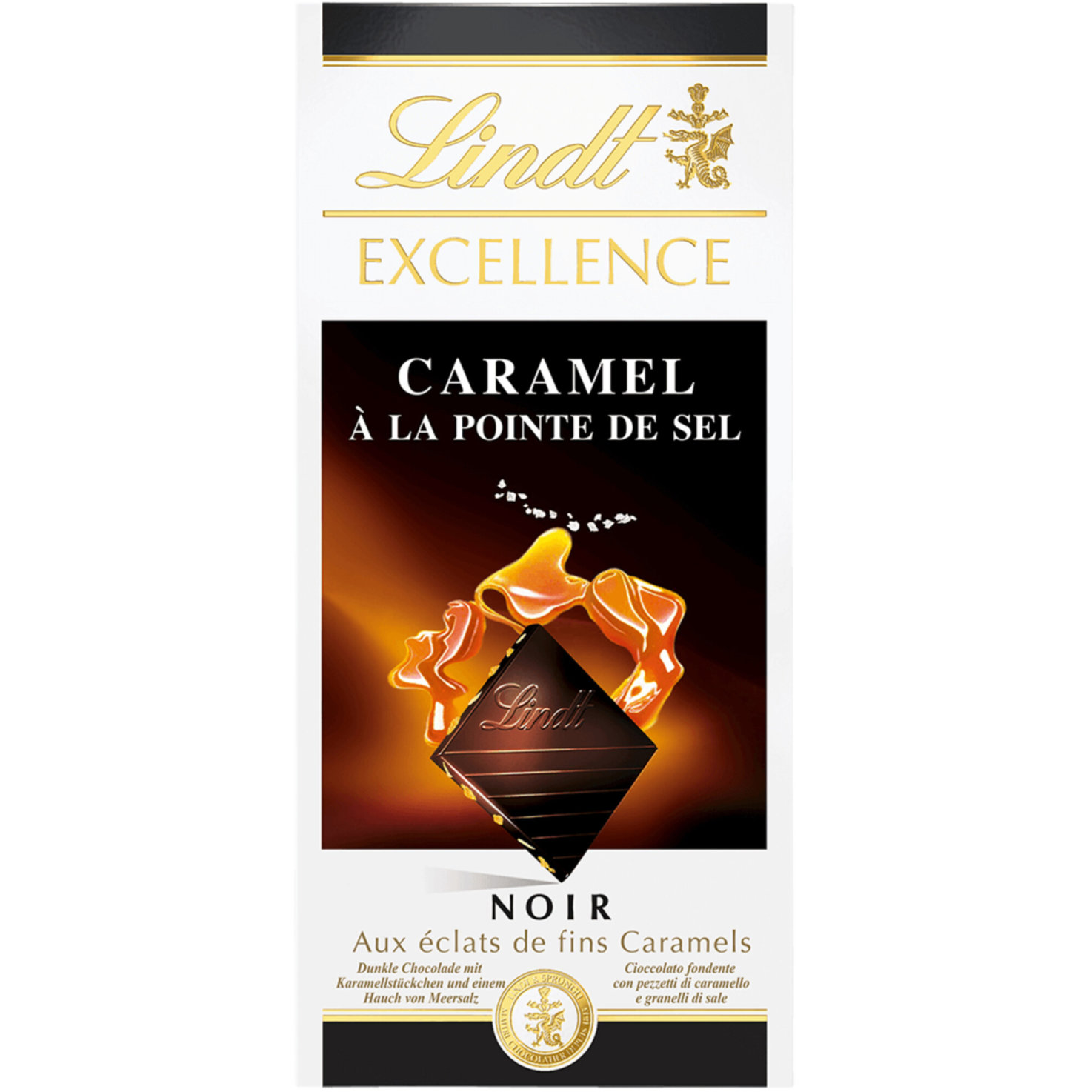Lindt Excellence Dunkel Caramel à la Pointe de Sel Tafelschokolade