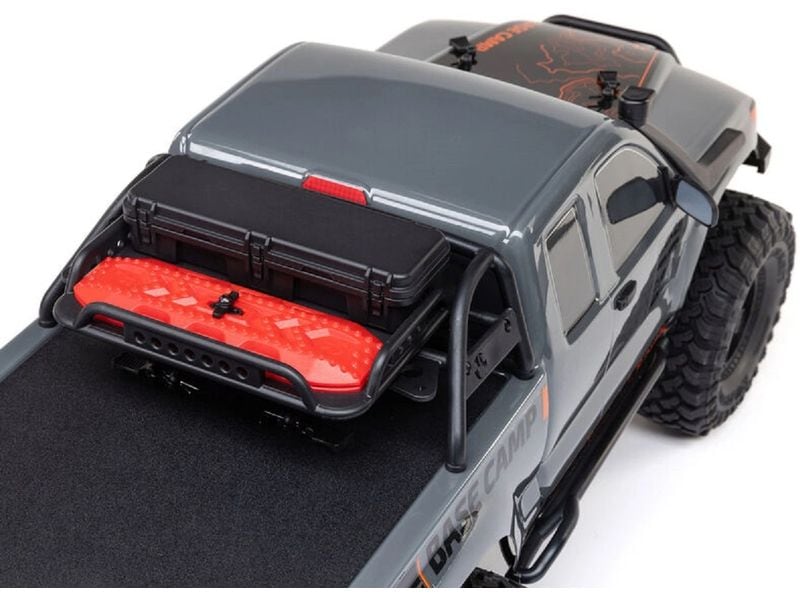 Axial Scale Crawler SCX10 III Base Camp ARTR, Grau Rockcrawler Basis Ausführung mit Spektrum