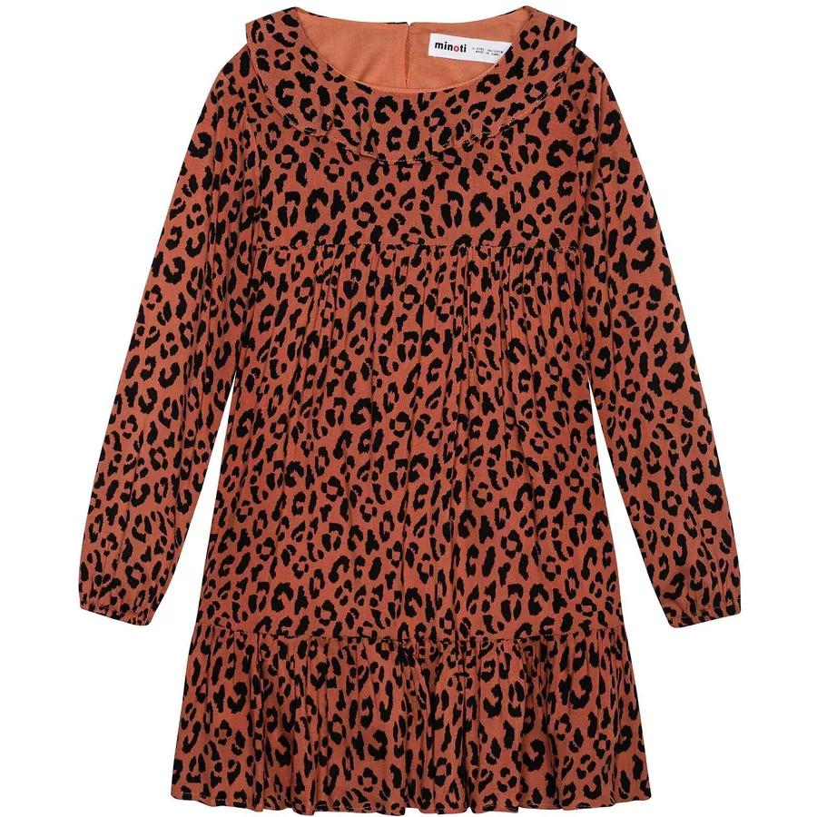 MINOTI Kleid BraunSchwarz