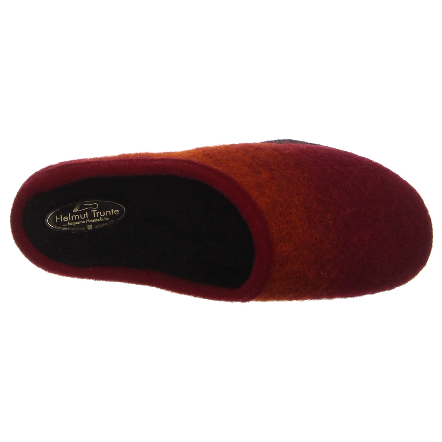 Helmut Trunte Hausschuhe rot rot