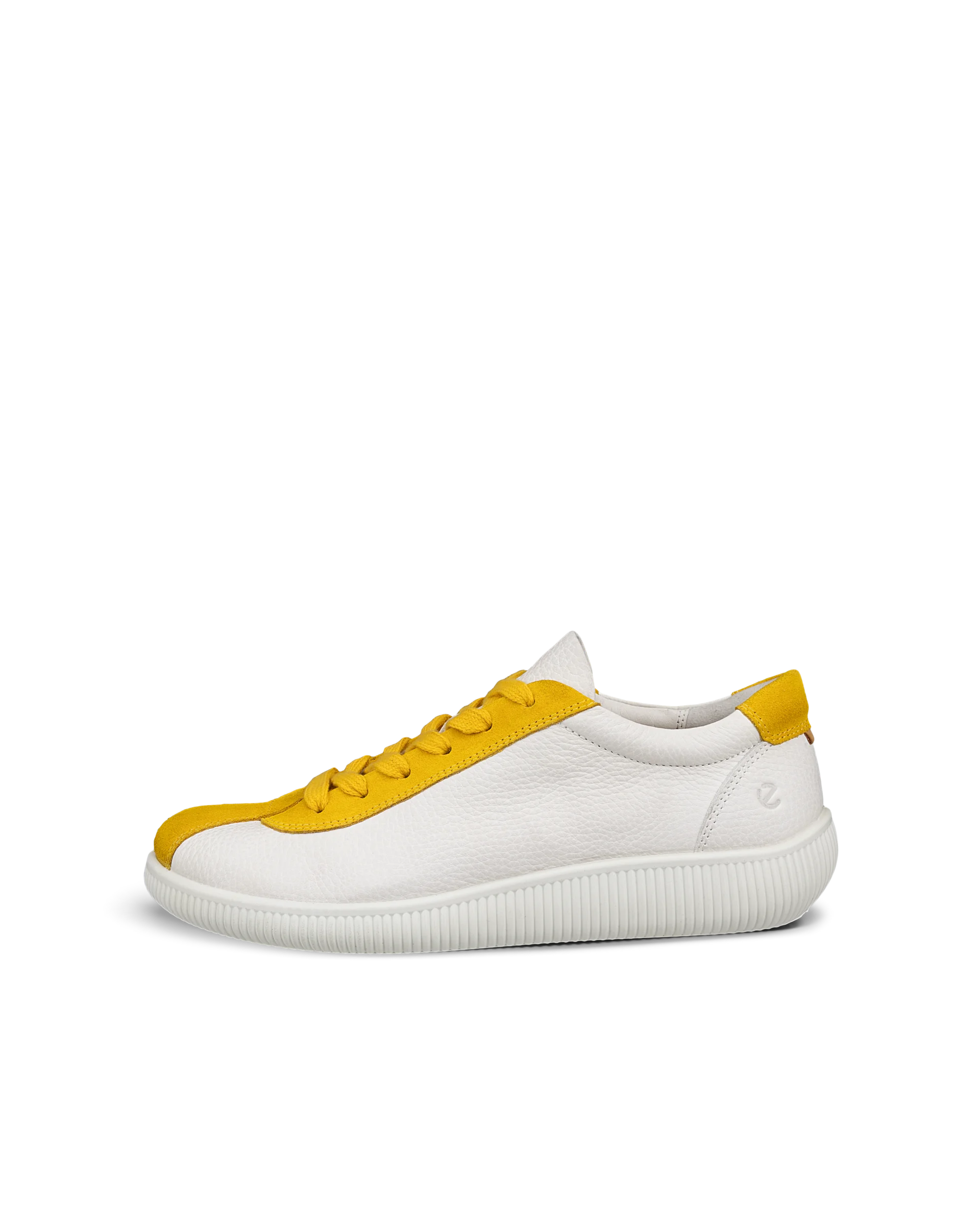 ECCO SOFT ZERO W Damen Ledersneaker Weiß