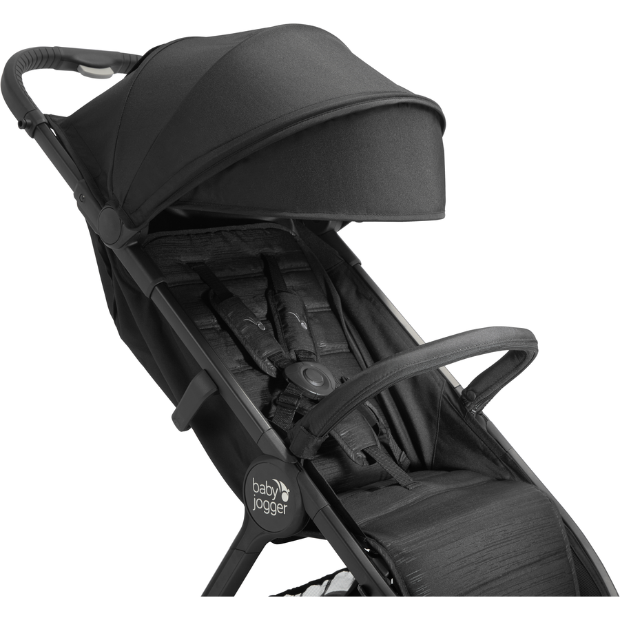 baby jogger Buggy City Tour 2 Pitch Black inklusive Sicherheitsbügel und Wetterschutz